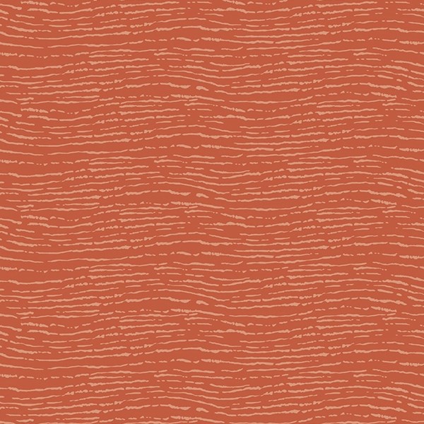 Desert Curves - Rust Red