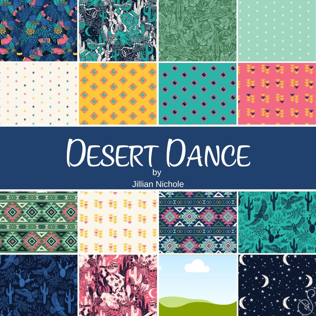 Desert Dance Fat Quarter Bundle | Jillian Nichole | 16 FQs
