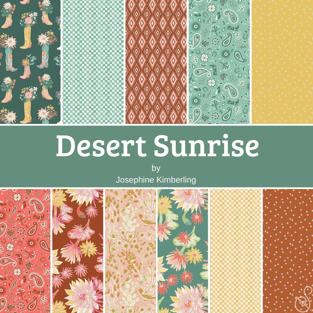 Desert Sunrise Charm Pack | Josephine Kimberling | 42 PCs