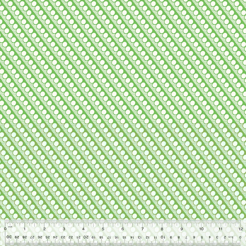 Diagonal Dot - Green
