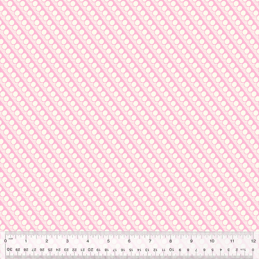 Diagonal Dot - Light Pink