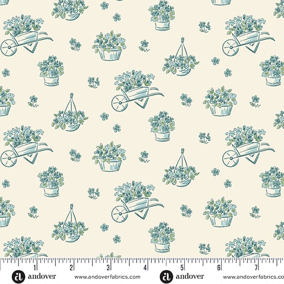 Dianne's Flowers - Cream