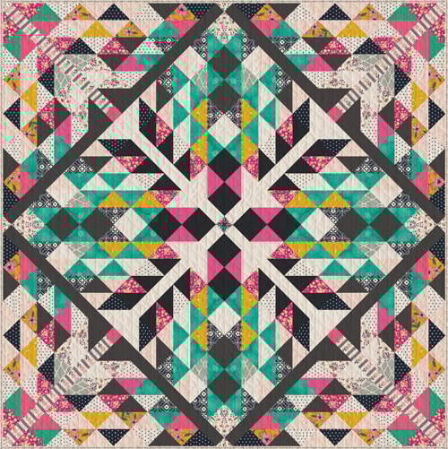 Digitally Printed Quilt Top - Coming Home - 60"x60"