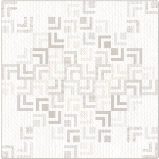 Digitally Printed Quilt Top - Travertine - 56"x56"