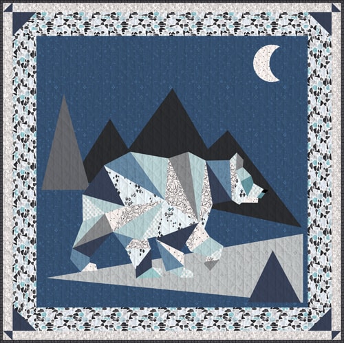Digitally Printed Quilt Top - Polar - 56"x56"
