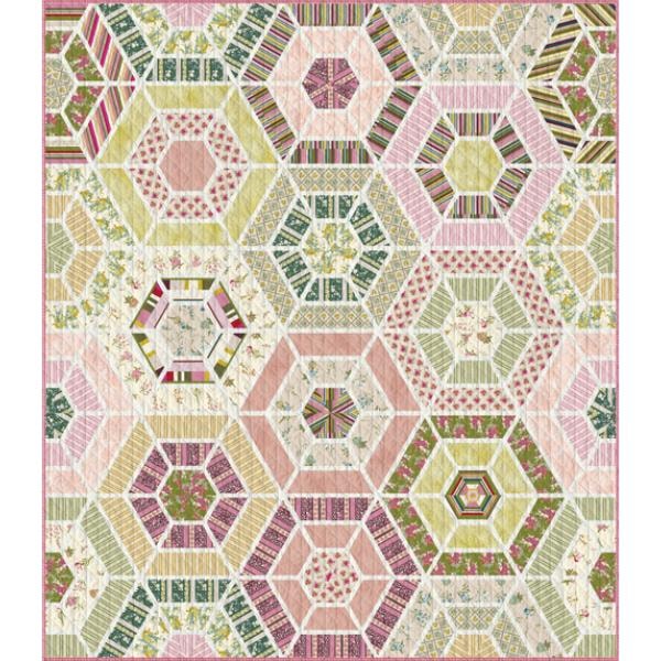Digitally Printed Quilt Top - Maximalist - 56"x64"