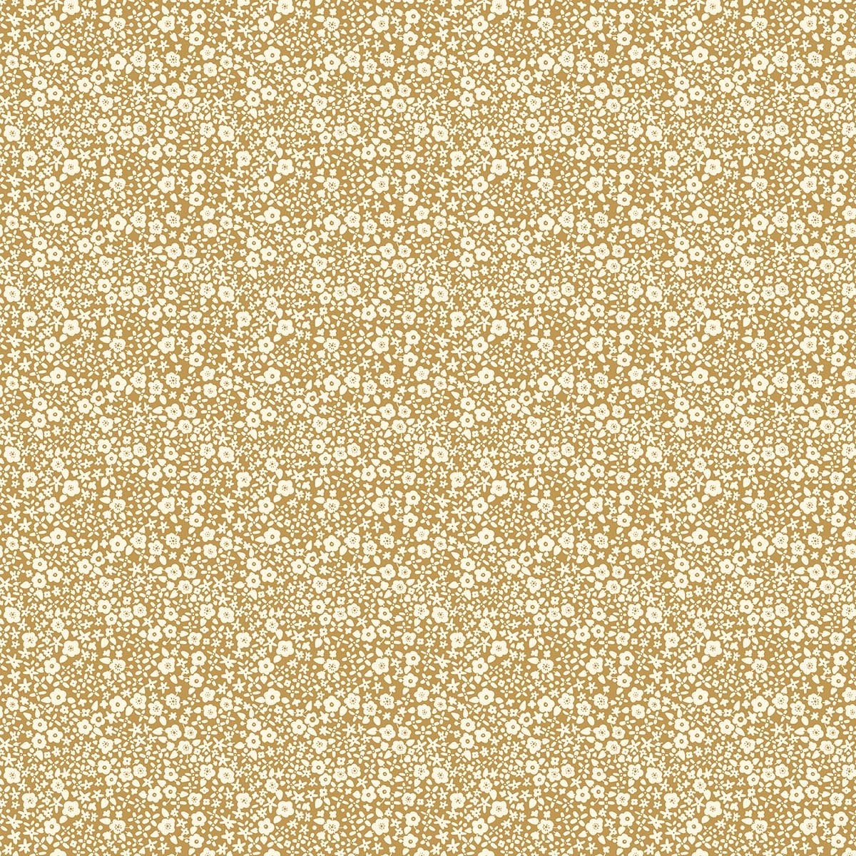 Ditsy Floral - Gold