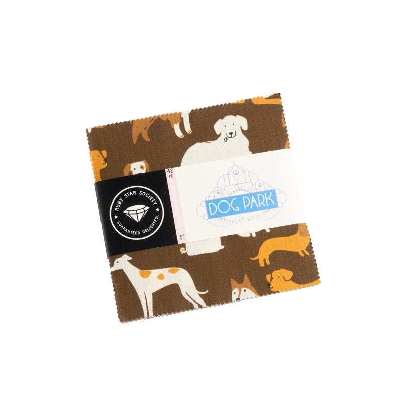 Dog Park Charm Pack | Sarah Watts | 42 PCs