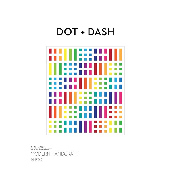 Dot + Dash Quilt Pattern | Modern Handcraft