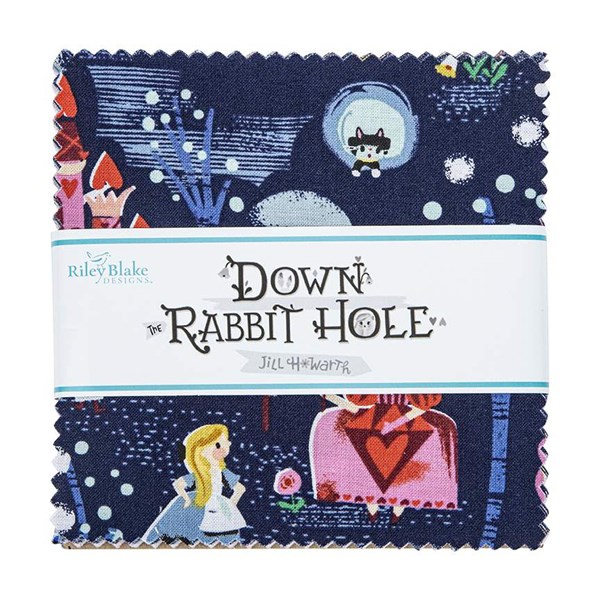 Down the Rabbit Hole 5" Stacker | Jill Howarth | 42 PCs