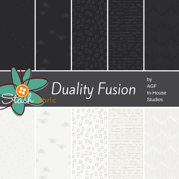 Duality Fusion Fat Quarter Bundle | AGF Studios | 12 FQs