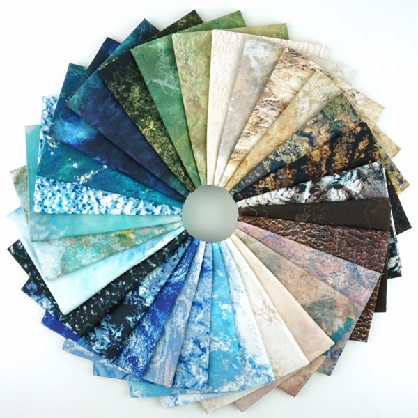 Earth Views Fat Quarter Bundle | Karen Nyberg | 30 FQs