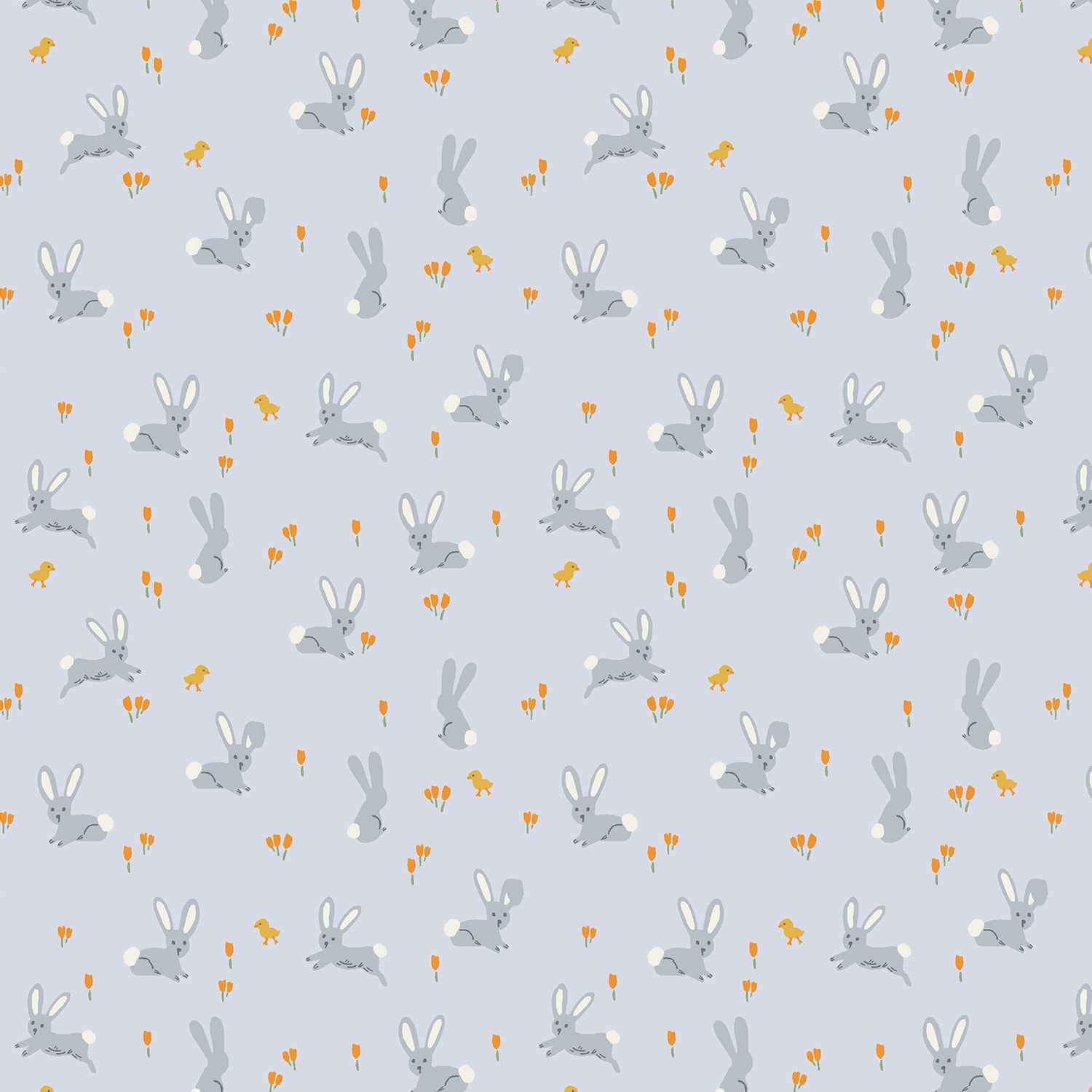 Easter Bunnies - Blue
