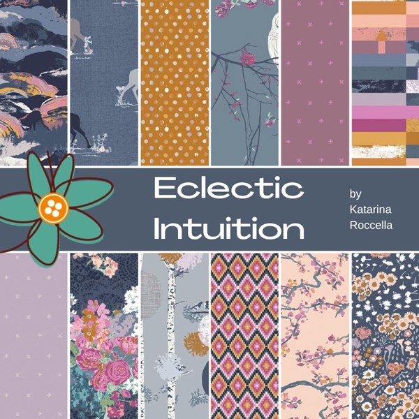 Chapter Four: Eclectic Intuition Fat Quarter Bundle | Katarina Roccella | 12 FQs