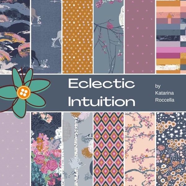 Chapter Four: Eclectic Intuition Half Yard Bundle | Katarina Roccella | 12 SKUs