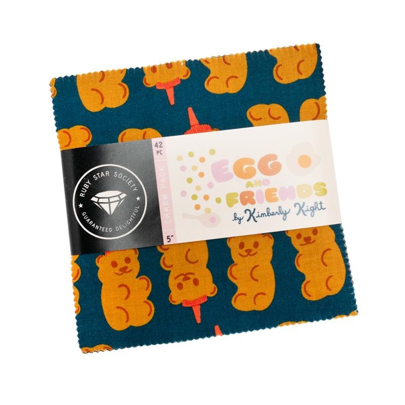 Egg and Friends Charm Pack | Kim Kight | 42 PCs