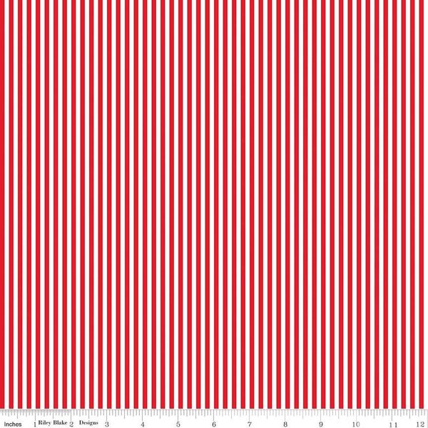 1/8" Stripe - Red