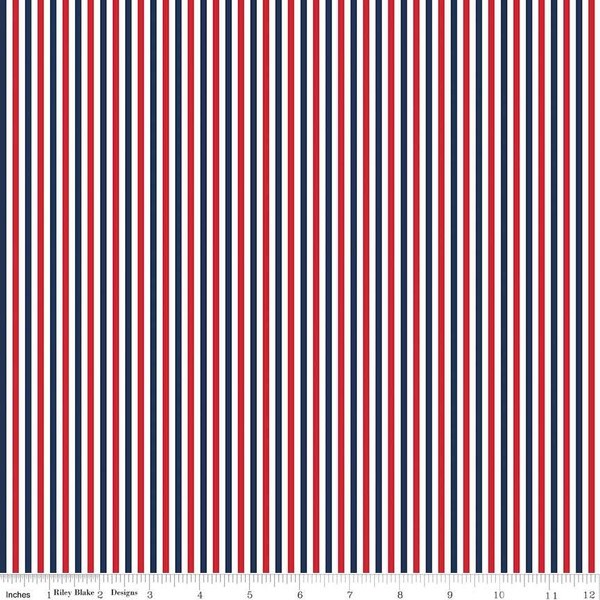1/8" Stripe - Patriotic