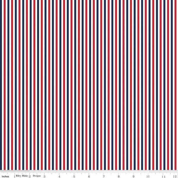 1/8" Stripe - Patriotic