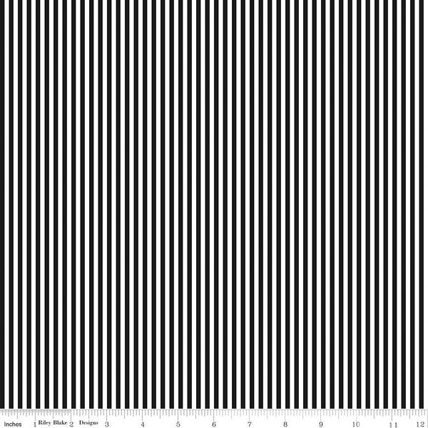 1/8" Stripe - Black