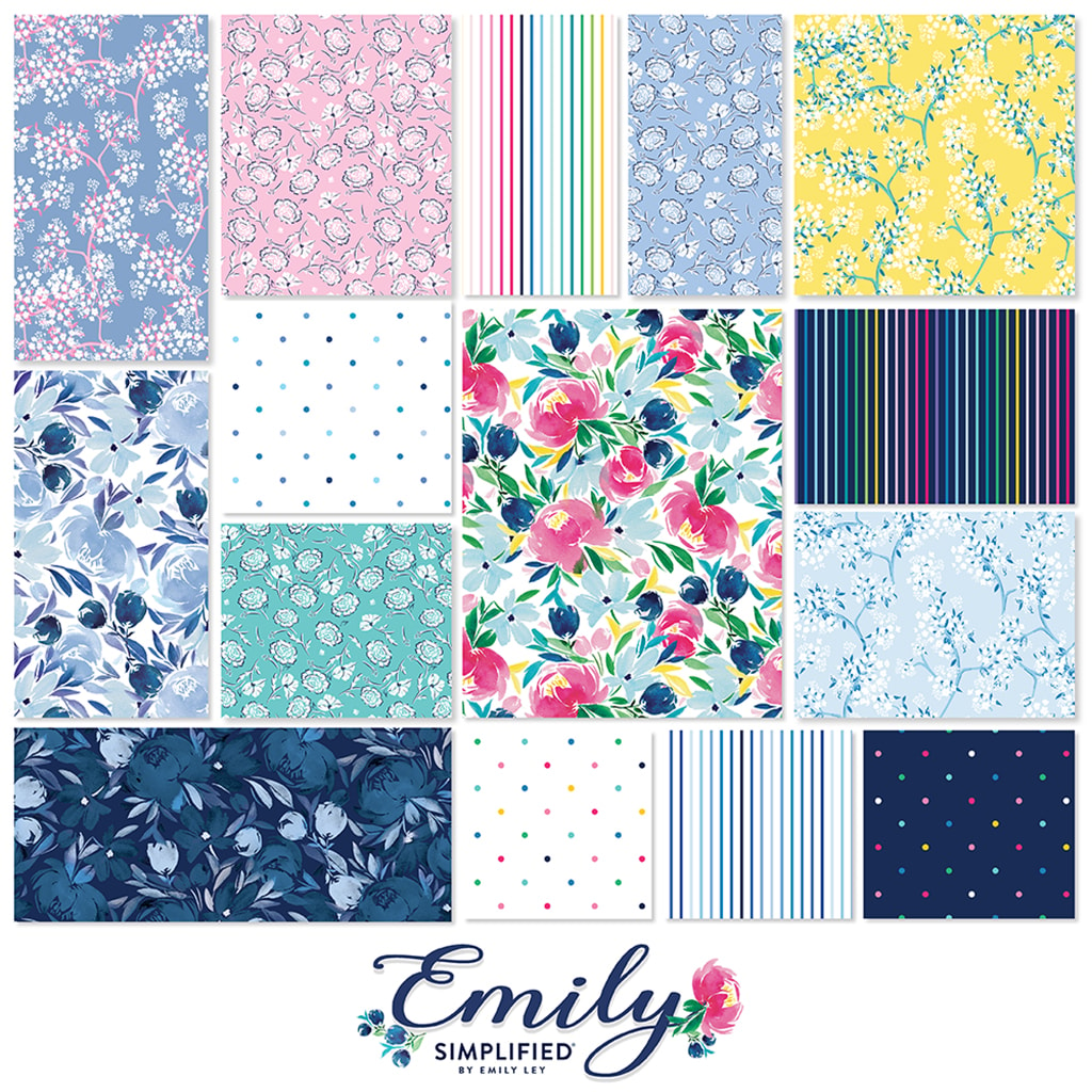Emily Simplified 2.5" Strip Roll | Emily Ley | 40 PCs