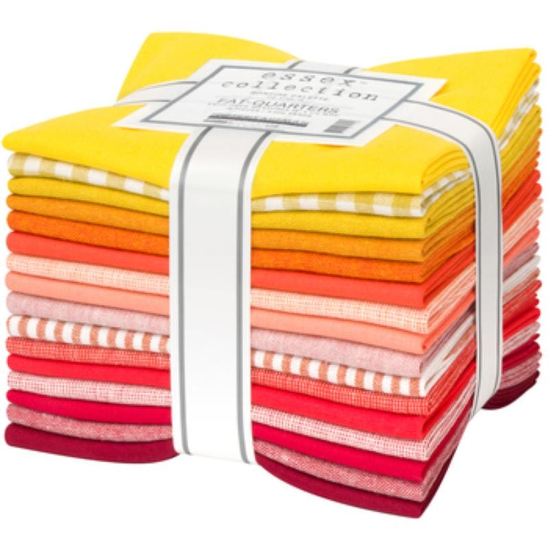 Essex Collection Fat Quarter Bundle - Bonfire Colorstory | 16 FQs