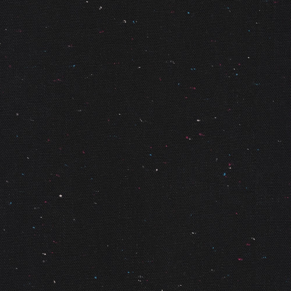 Essex Speckle Yarn Dyed Yardage - Black
