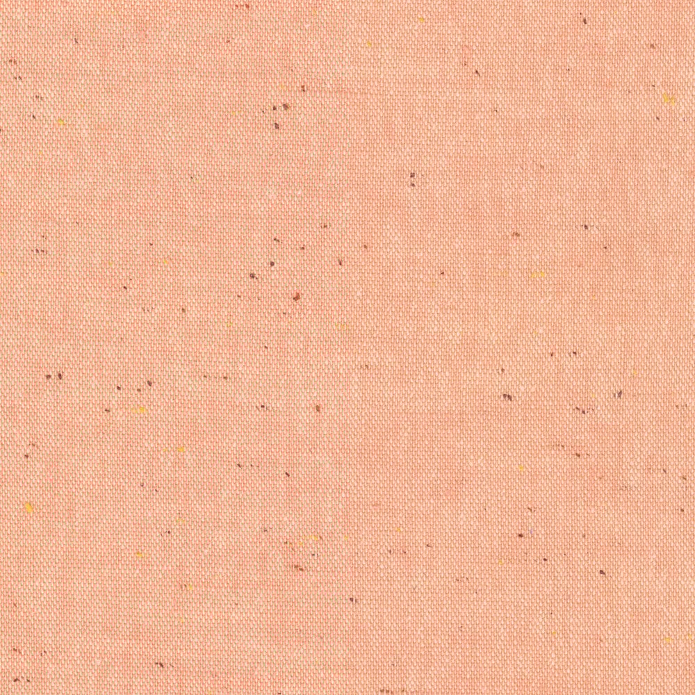 Essex Speckle Yarn Dyed Yardage - Coral