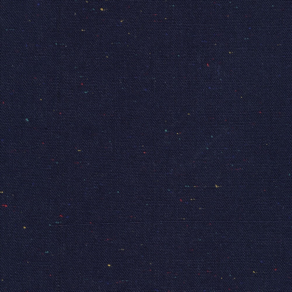 Essex Speckle Yarn Dyed Yardage - Navy