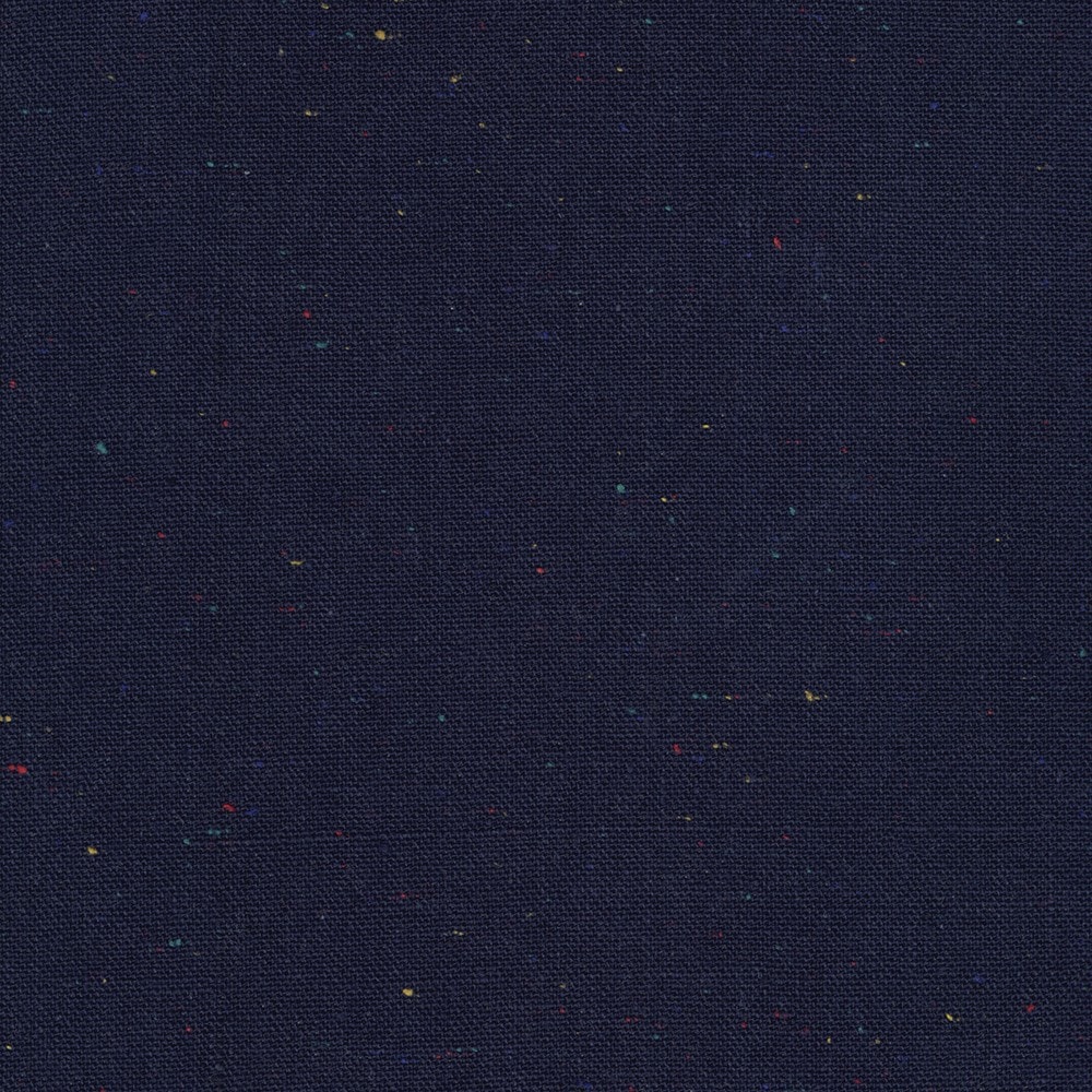 Essex Speckle Yarn Dyed Yardage - Navy