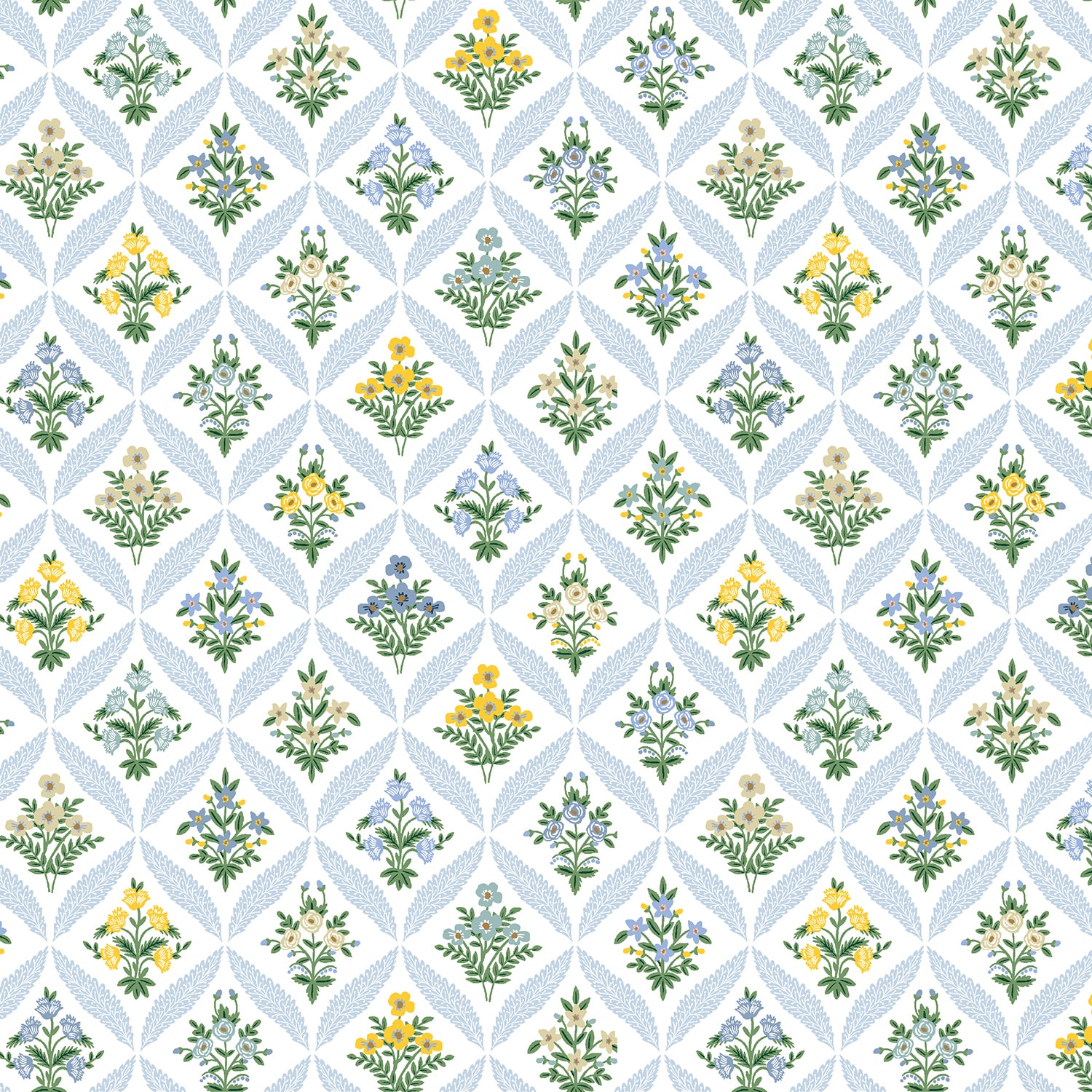 Estee Garden - Blue Multi