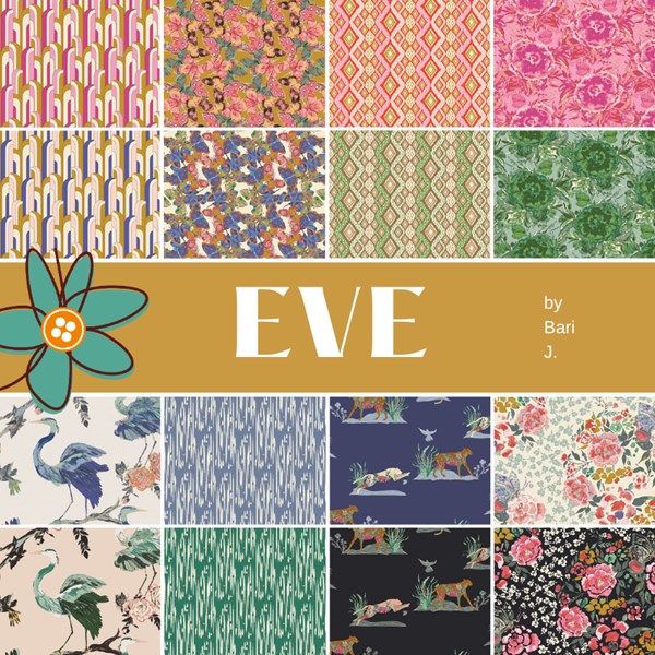 Eve Fat Quarter Bundle | Bari J. | 16 FQs