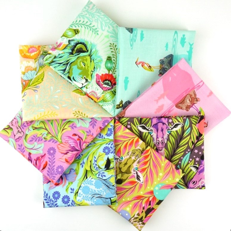 NEW! Tula Pink Everglow Fat Quarter Bundle - Janome Junkies