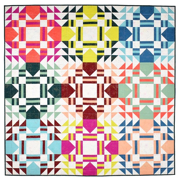 Everglow Quilt Pattern | Patchwork and Poodles