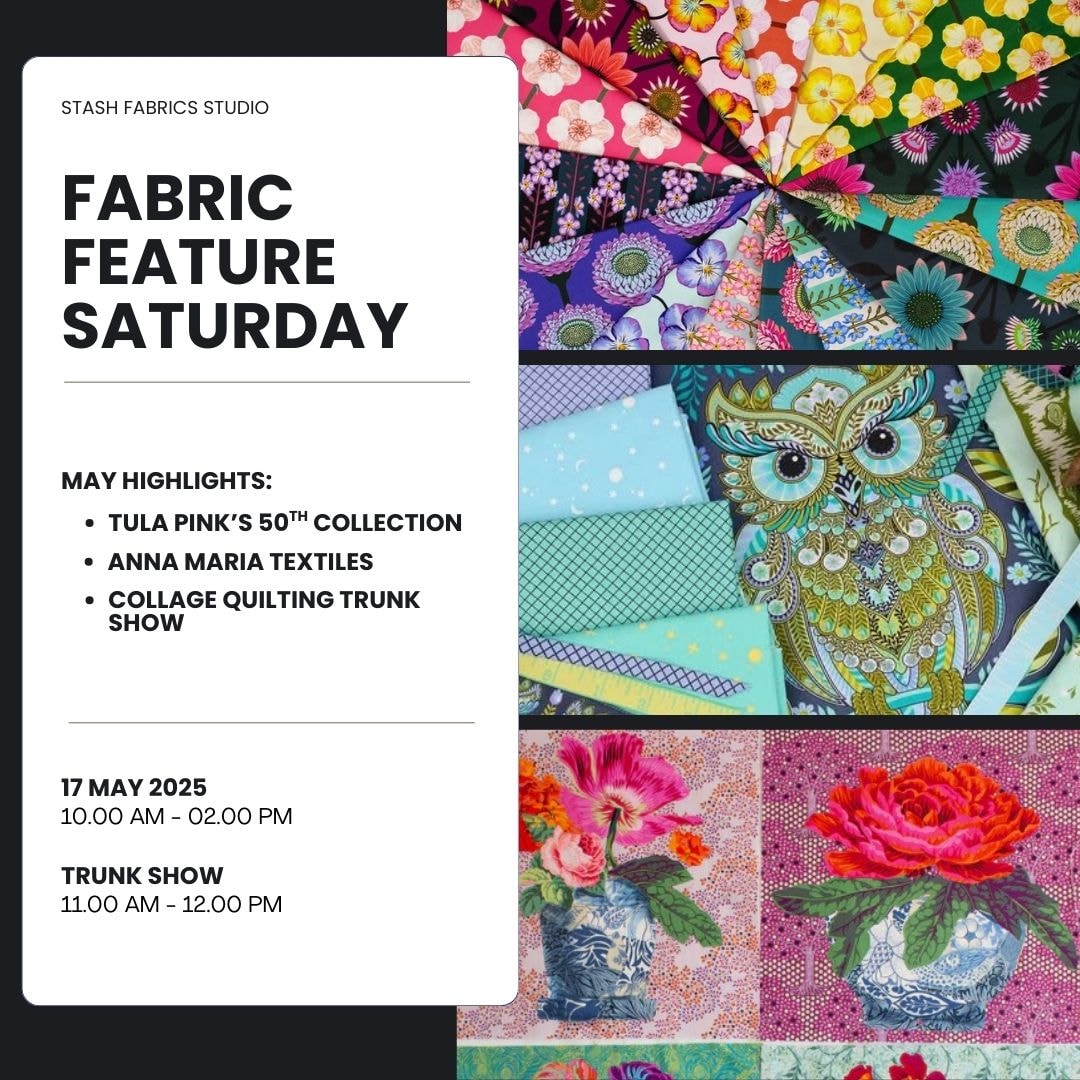 Fabric Feature Shop Day - May 17