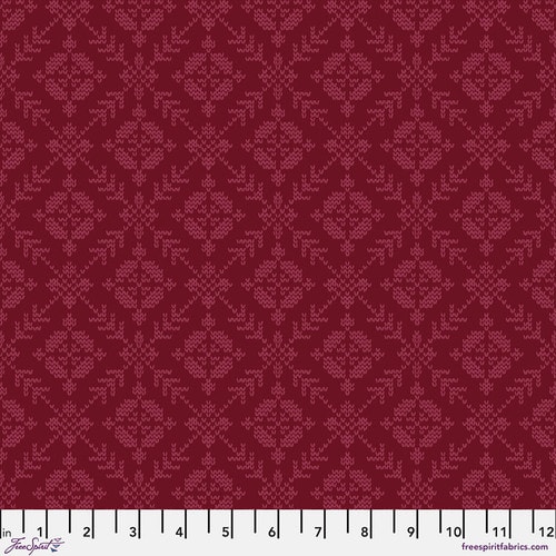 Fair Isle Small - Cranberry