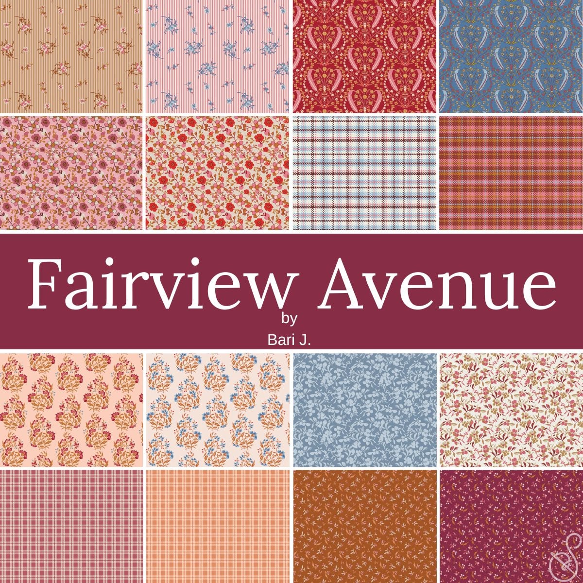 Fairview Avenue Layer Cake | Bari J. | 42 PCs