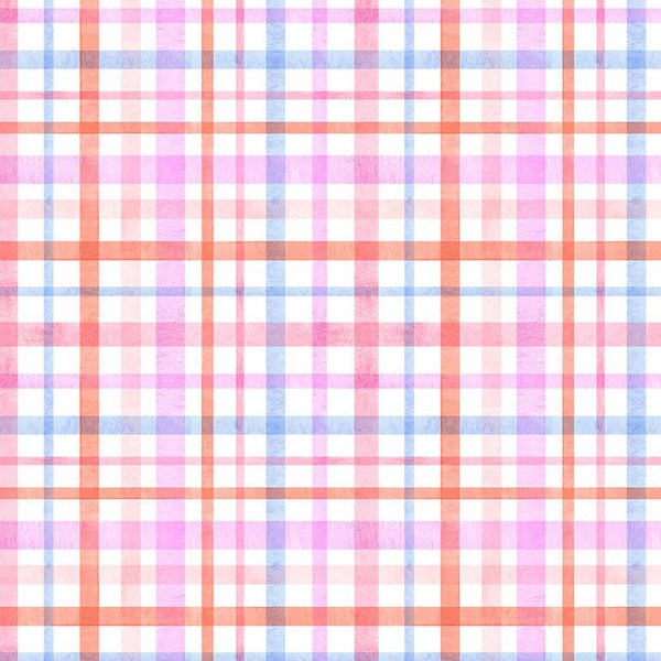 Fairy Plaid - White