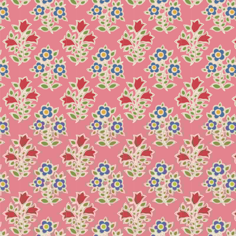 Farm Flowers - Pink