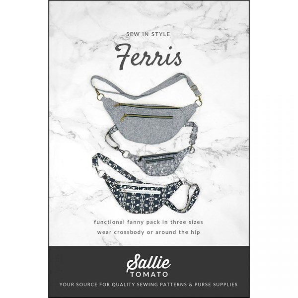 Ferris Fanny Pack Pattern by Sallie Tomato