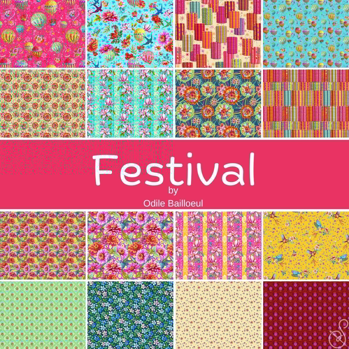 Festival 10" Stacker | Tula Pink | 42 PCs
