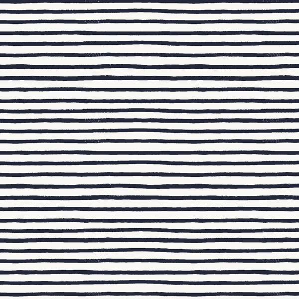 Festive Stripe - Navy