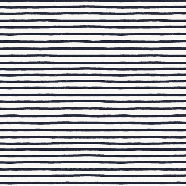 Festive Stripe - Navy