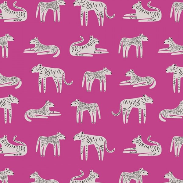 Fierce Felines - Fuchsia