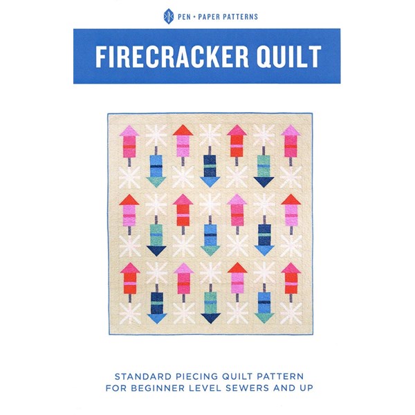 Firecracker Quilt Pattern by Pen and Paper Patterns