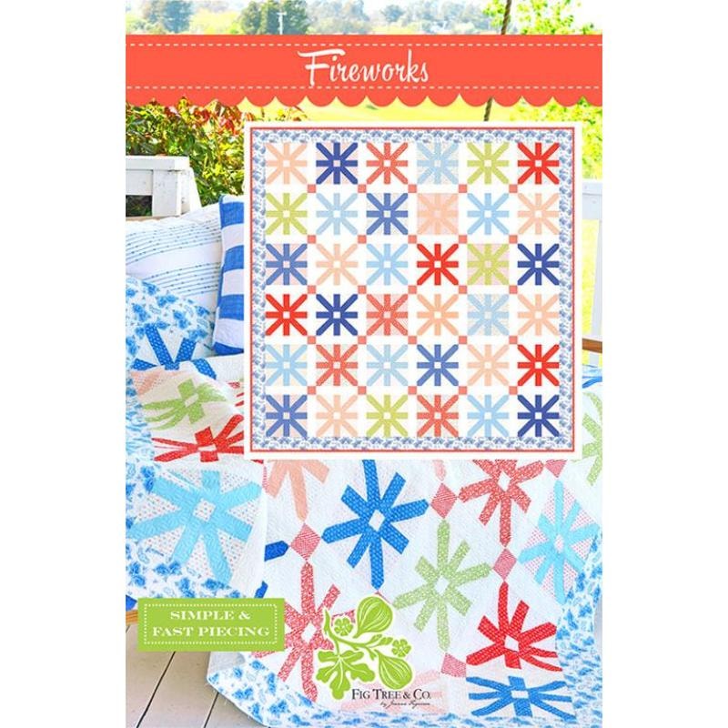 Fireworks Quilt Pattern | Fig Tree & Co.