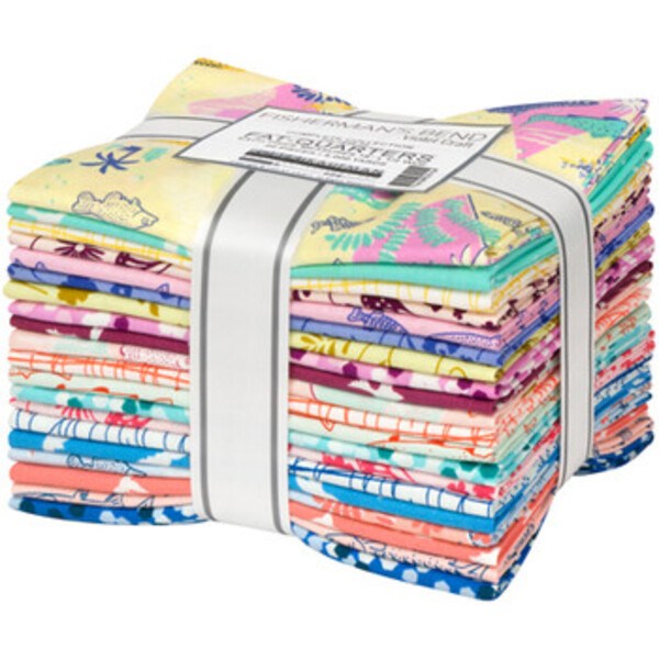 Fisherman's Bend Fat Quarter Bundle | Violet Craft | 20 FQs