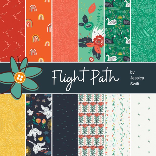 Flight Path Half Yard Bundle | Jessica Swift | 12 SKUs