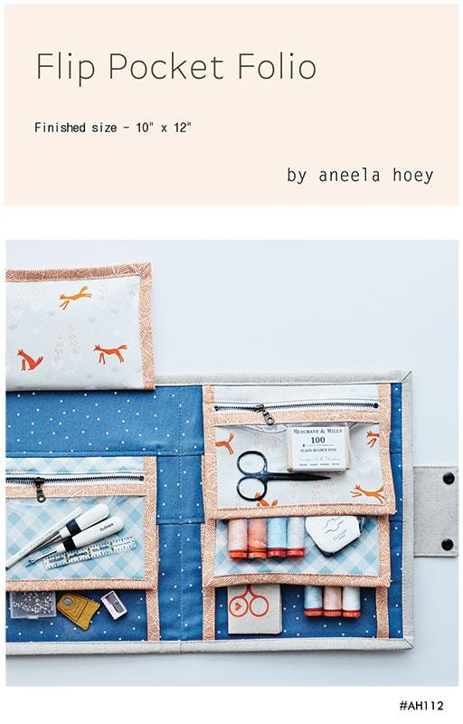 Flip Pocket Folio Pattern | Aneela Hoey