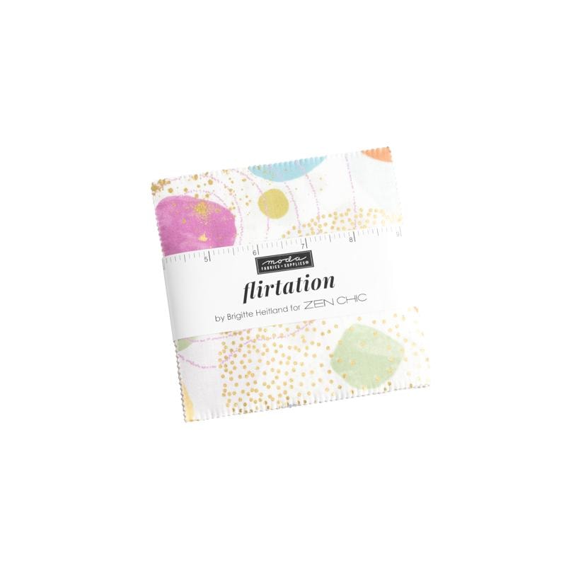 Flirtation Charm Pack | Zen Chic | 42- 5" Squares